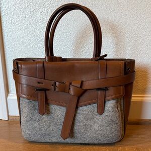 Reed Krakoff Brown and Gray Tote